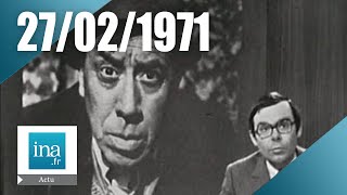 13h 1ère chaîne ORTF du 27 février 1971  La mort de Fernandel  Archive INA [upl. by Bowerman378]