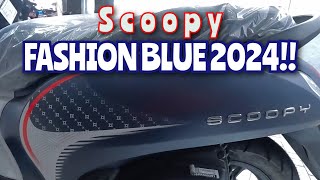 SCOOPY FASHION BLUE 2024  UPDATE HARGA TERBARU SCOOPY ‼️ [upl. by Fairman383]