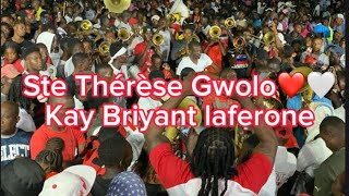 Ste Thérèse Gwolo❤️🤍kay Briyant solèy🌞lafewone 1er weekend rara léogane [upl. by Ajnotal]