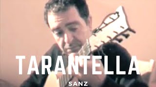 Improvisation upon a Tarantella by Gaspar Sanz Xavier DíazLatorre on the baroque guitar [upl. by Anerb]