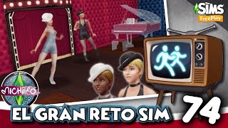 El Gran Reto Sim 74 SIMCHASE 💃🏻The Sims Freeplay 🕺🏻 Exhibición en el escenario [upl. by Asikal]