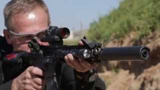 SureFire SOCOM300 SPS suppressor livefire video [upl. by Neerhtak294]