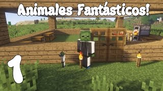 NUEVA SERIE Minecraft MODS ANIMALES FANTÁSTICOS Capitulo 1 [upl. by Rehnberg]