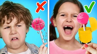 Good vs Bad Kids  Parenting Hacks and Funny Moments 😆 [upl. by Rebmetpes226]