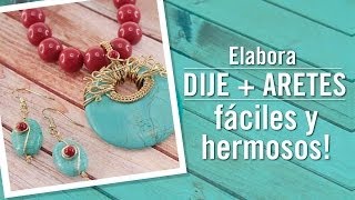 Cómo hacer un dije en alambrismo con carolina villacis episodio 12 Kit 23256 [upl. by Nalyac]