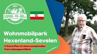 Wohnmobilpark Hexenland in Sevelen Wohnmobilstellplätze NRW [upl. by Ahtekal]