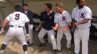 RAW VIDEO Carl Sandburg College Home Run Celebration [upl. by Burkhard]