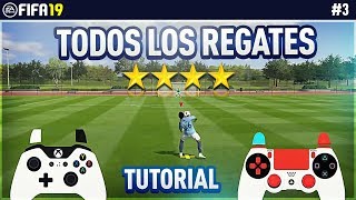 FIFA 19 REGATES EFECTIVOS 3  ⭐️4 FILIGRANAS TUTORIAL REGATES AVANZADOS [upl. by Froehlich143]