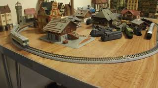 Sedgemoor rail 2024 n gauge demo layout [upl. by Eneiluj]