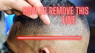 EASIEST WAY TO REMOVE A BALD GUIDELINE [upl. by Ytitsahc]