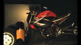 Crash test Yamaha xj6n en Cesvimap [upl. by Lewiss]