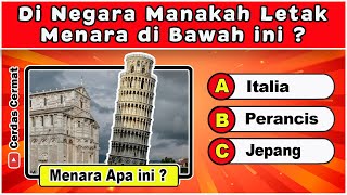 🛑 KUIS ILMU PENGETAHUAN UMUM  TEST PENGETAHUAN  Cerdas Cermat Indonesia [upl. by Sharla]