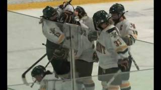 Womens Hockey Vermont vs Providence 102211 [upl. by Ahsonek]