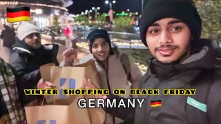 WINTER SHOPPING 🛍️ in GERMANY 🇩🇪  BLACK FRIDAY SALE🔥🇩🇪 [upl. by Nednyl]