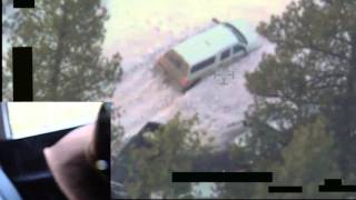 LaVoy Finicum gets shot nonlethal sponge rounds hit his truck [upl. by Kinom]