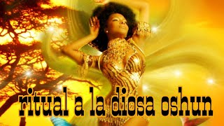 🌼 RITUAL CON LA DIOSA OSHUN PARA ATRAER EL DINERO🌼 [upl. by Akirahs]