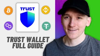 Trust Wallet Tutorial 2024 How to Use Trust Wallet [upl. by Aenat]