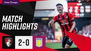 Lerma and Moore inspire Villa win 🔥  AFC Bournemouth 20 Aston Villa [upl. by Denni]