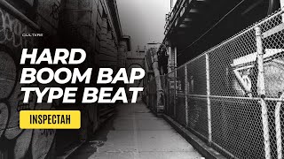 FREE Hard 95 BPM Old School Boom Bap Type Beat  quotInspectahquot  Underground Freestyle Instrumental [upl. by Alleahcim57]