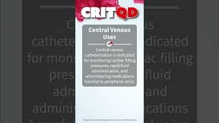 Central Venous Uses [upl. by Ahsitniuq]