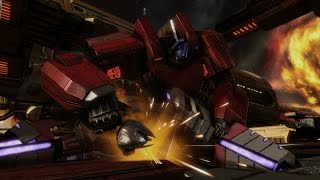 Transformers Fall of Cybertron Walkthrough  Chapter 13 Duel  Optimus Prime [upl. by Drobman]