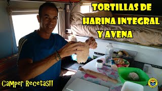 Receta tortillas de harina integral y avena [upl. by Tenney119]