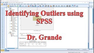 Identifying Outliers in SPSS [upl. by Hesta326]