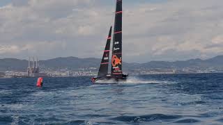 Cup Spy  Highlights  Alinghi Red Bull Racing  AC75  Day 18  May 21 2024 Barcelona [upl. by Holton832]