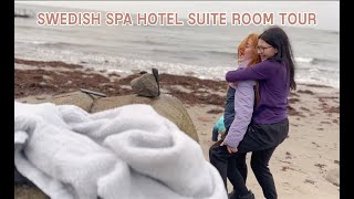 SWEDISH SPA HOTEL SUITE ROOM TOUR amp GETTING BACK ON THE ROAD [upl. by Suivat]