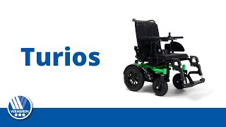 Turios powered wheelchair  VERMEIREN International [upl. by Ricker]