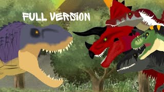 Vastatosaurus VS Ultimasaurus Giga Spino amp TRex  Full Version [upl. by Orgell]