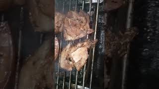 Pork chops grill viral subscribe food asmr shorts [upl. by Garret490]