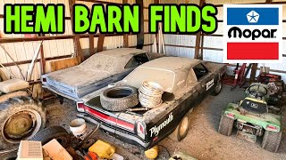 Pennsylvanias Best MOPAR Barn Finds HEMI Road Runner Superbird RT Coronet AAR Cuda [upl. by Dominik947]