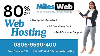 What is Milesweb Hosting  Web Hosting in Hindi  Hosting Kya Hai  How to Buy Hosting [upl. by Sherborne615]