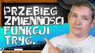 Przebieg Zmienności Funkcji Trygonometrycznych Matematyka Studia Live [upl. by Quinby]