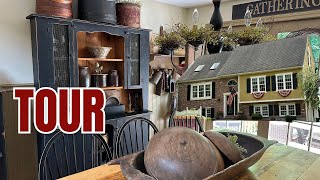 Cozy Home Tour Modern to Primitive [upl. by Auoz373]