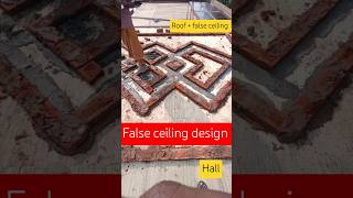 Pre Roof  false ceiling design works home house engineer roof slab construction [upl. by Edelman]