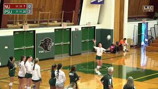 WVB Plymouth State vs Norwich [upl. by Atilem]