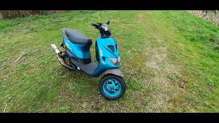 PIAGGIO ZIP SP 1 1997 WALKAROUND PM TUNING [upl. by Otxilac]