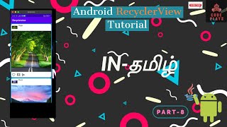 How to create recyclerView in AndroidAndroid Advanced RecyclerViewAndroid DevelopmentINTAMIL [upl. by Nnylkoorb]