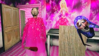 BARBI GIRL GRANNY PINK HOUSE 🏠 ESCAPE VERSION 18  BARBI GRANNY VERSION 19 [upl. by Battiste]