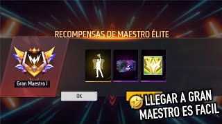 LLEGUE a GRAN MAESTRO en FF LATAM 😂👌 muy facil [upl. by Ahtoelc]