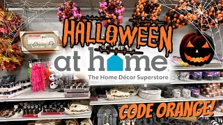 CODE ORANGE AT HOME HALLOWEEN DECOR 2024 SHOP WITH ME [upl. by Eirrej588]