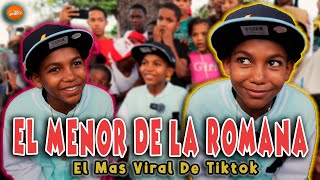 EL MENOR DE LA ROMANA  EL MAS VIRAL DE TIKTOK CON SU BAILE CON SAOCO [upl. by Nomannic254]