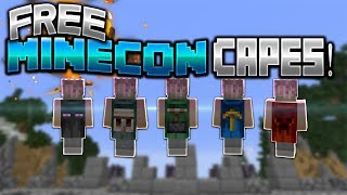 HOW TO GET FREE MINECON amp MOJANG CAPES 1710 WORKS Minecraft [upl. by Oht298]