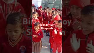 Birthday celebration of Shreyansh Class LKG Badarka Azamgarh [upl. by Pace]