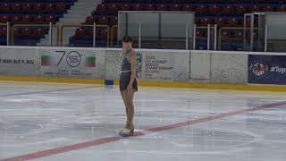 Carlotta Maria Gardini – 2024 DenkovaStavisky Cup SP [upl. by Nylirej]