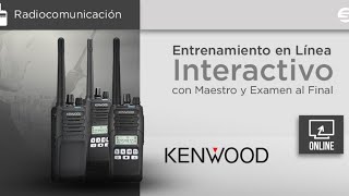 Programación básica para radios Kenwood [upl. by Anaujait]