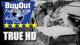 HD Historic Stock Footage  STORY OF ASBESTOS MINING AND MFG 1920s [upl. by Christian]