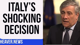 Italy Makes SHOCKING Decision [upl. by Fiann659]